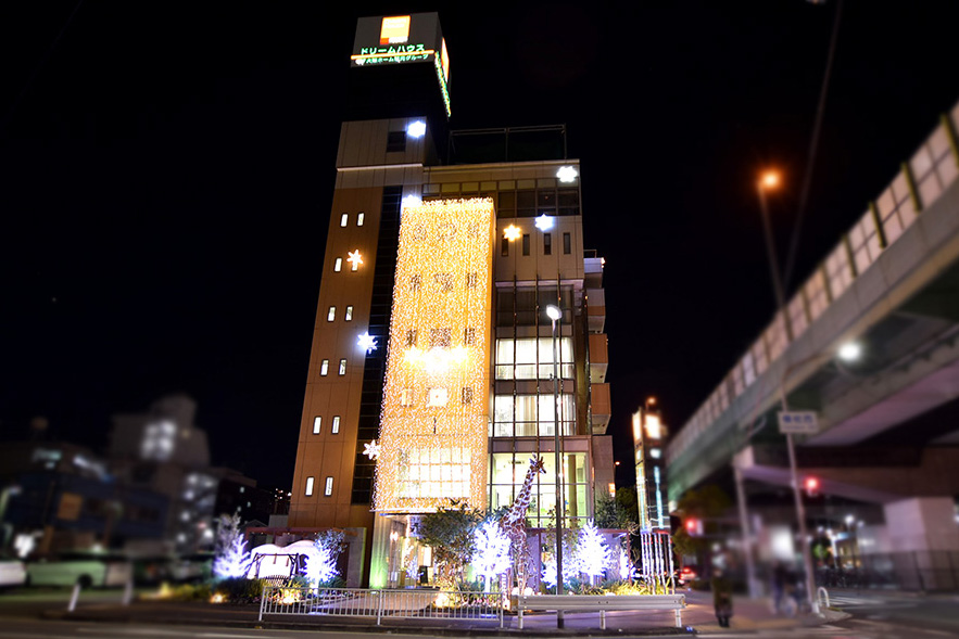 お待たせしました!今年も開催‼「ドリナリエ」~ドリームハウスがおくる光のプレゼント~
