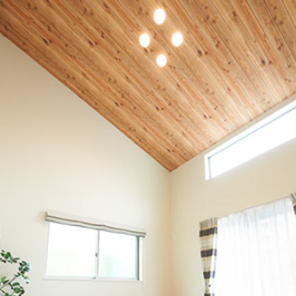 天窓でお部屋全体が明るく採光！