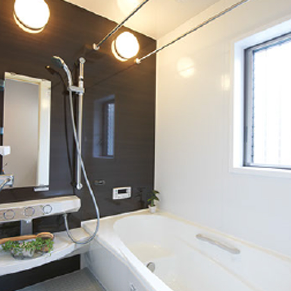 浴室暖房乾燥機はあると便利！
ドリームハウス標準仕様です！