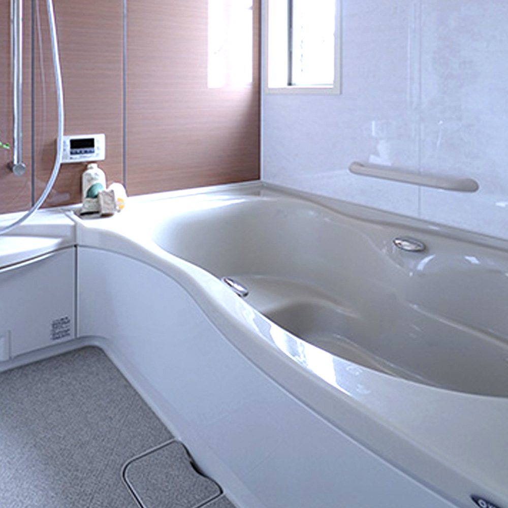 半身浴、全身浴のできる浴槽