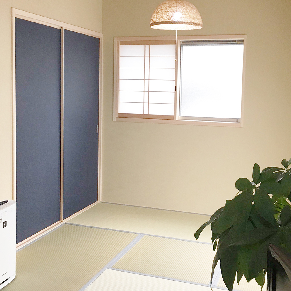 客間にもなる和室は重宝しています！