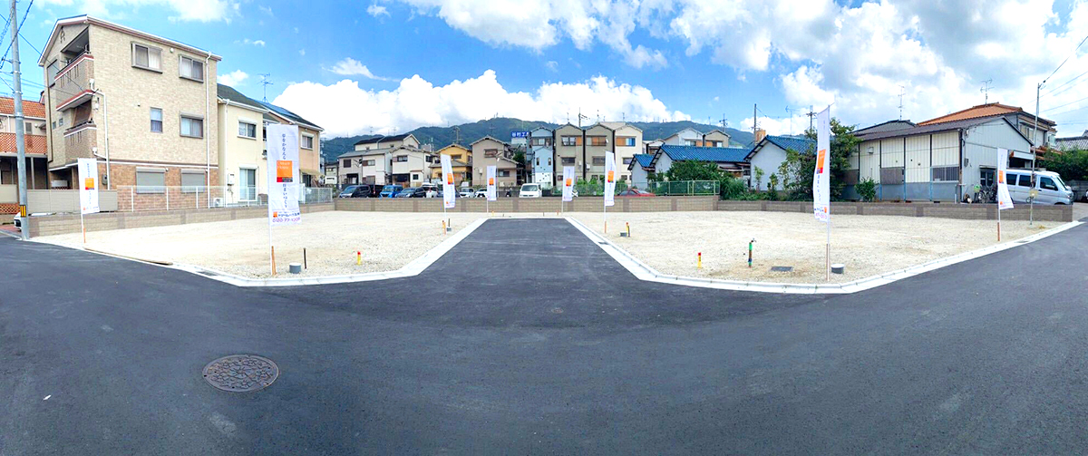 ぜひ現地にて陽当りなどご体感ください。
(現地写真 2021年10月撮影)